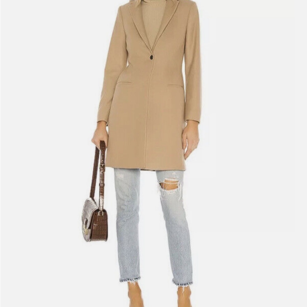All Saints “Leni” Wool Coat Size 4 (36) - Picture 4 of 5